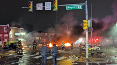 Estados Unidos: una avioneta se desplomó en Filadelfia y hay al menos dos muertos