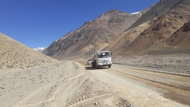 Paso de Agua Negra. En Chile se preparan para un recambio de turistas en este mes de febrero.