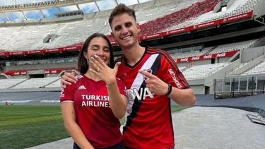 Se lo pedí a Dios: el posteo de la influencer sanjuanina tras la romántica propuesta en el Monumental