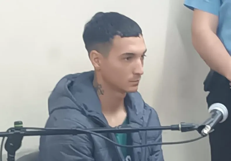 Gabriel Orostizaga durante una audiencia.