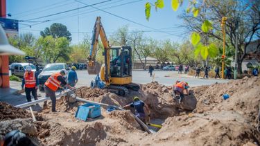 Buenas noticias para Caucete: etapa final de una obra que mejorará el caudal de agua potable