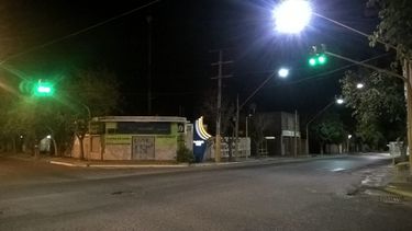 Peligro: dos semáforos en verde en una esquina complicada