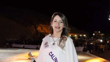 Una mamá todo terreno, la nueva embajadora de Calingasta