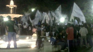 Cientos de militantes recuerdan a Néstor
