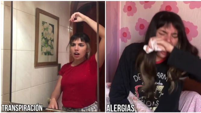 Video imperdible: la tiktoker Juli Coria te muestra la ‘posta’ de cómo viven los sanjuaninos la primavera