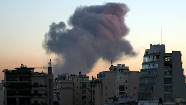 Israel desató un nuevo ataque sobre Hezbollah en Beirut.