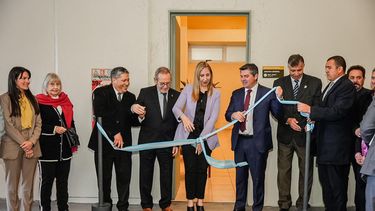 Orrego, presente en la inauguración del Archivo del Ministerio de Gobierno de San Juan