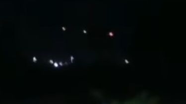 Video: un vecino grabó extrañas luces en el cielo de Jáchal, ¿fueron OVNIs?