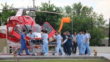 Rescate sanitario para salvar la vida de tres sanjuaninos