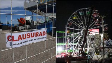 Pese a que el Primer Juzgado de Faltas levantó la clausura, el parque de diversiones se va de San Juan.