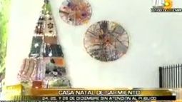 Mirá el particular adorno de la Casa Natal de Sarmiento