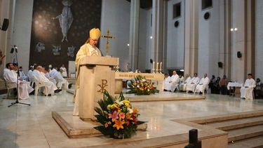 Semana Santa: bendijeron los Santos Oleos en la Catedral