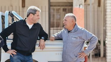 Uñac recorrió los departamentos para seguir de cerca el desarrollo del Censo 2022