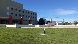 Trasladaron a Benjamín en helicóptero al Rawson: está bien de salud