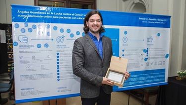 Un sanjuanino creó una aplicación para que los enfermos tengan ángeles guardianes