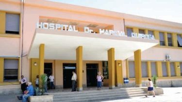 El temblor rompió un caño madre de agua en el Marcial Quiroga