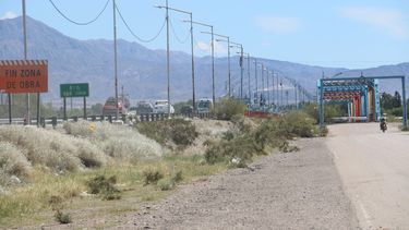 Otro super puente sobre el Río San Juan, una de las joyitas viales de 2021