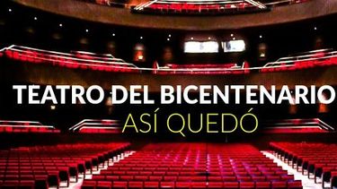Teatro del Bicentenario: así quedó