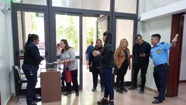Controles en Tribunales tras el episodio sucedido este martes.