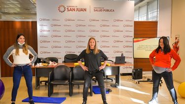 Desde la Dirección de Materno Infancia, perteneciente al Ministerio de Salud de San Juan, se empezó a capacitar a profesores en kinesiología para embarazadas