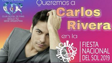 La movida de las fans del cantante del tema de Coco para que esté en la Fiesta del Sol