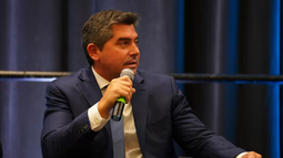 Marcelo Orrego fue invitado a presentar el plan de infraestructura de San Juan ante empresarios e inversores internacionales en Nueva York. Marcelo Orrego fue invitado a presentar el plan de infraestructura de San Juan ante empresarios e inversores internacionales en Nueva York.