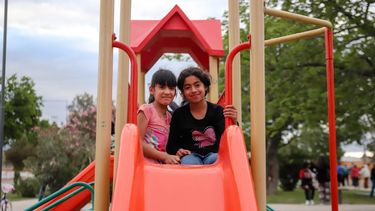 Inauguraron las obras de remodelación de la plaza República del Perú, en Capital.