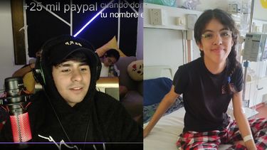 El sanjuanino que hizo 24 horas en stream para ayudar a su prima con leucemia