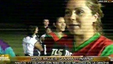 Gran convocatoria en el torneo de fútbol femenino de San Martín