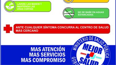 Medidas para evitar enfermedades en los evacuados