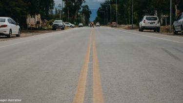 La iluminación de una importante arteria que une Rawson y Pocito, cada vez más cerca