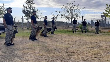 Mirá cómo capacitaron efectivos en el Servicio Penitenciario de San Juan