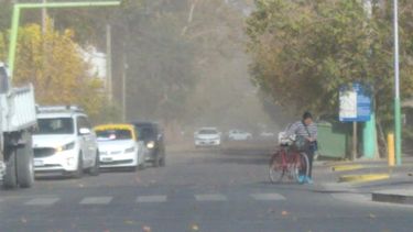 Para vos, incrédulo: llegó el Zonda y las postales de pelos al viento