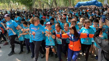 Gran convocatoria en la maratón que dio comienzo a los Juegos Intercolegiales en San Juan.