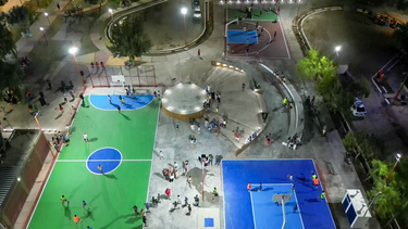 Nuevo complejo deportivo para vecinos de San Martín