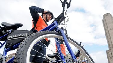 El municipio de Rivadavia firmó un convenio con las autoridades del Penal, para la reparación de bicicletas judicializadas que serán usadas por efectivos de la Policía Comunal. Imagen ilustrativa.