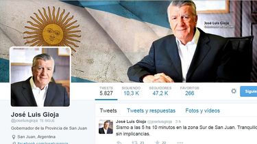 Tempranito, Gioja pidió tranquilidad a los sanjuaninos