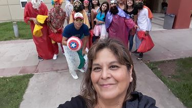 Gachy se llena de felicidad con cada una de las misiones que cumple con su grupo solidario Unidos X Un Sueño.