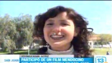 Película mendocina tiene como protagonista a una actriz sanjuanina