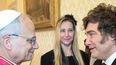 javier milei se reunio con leon xiv y el papa le aseguro que vendra a la argentina