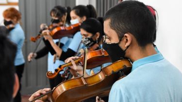 Un nuevo punto de talento: la Orquesta Escuela estrena sede en Rawson