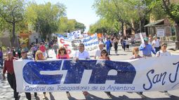 Marcha y protesta de la CTA por salarios