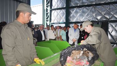 Una planta de residuos pagada en parte con fondos mineros