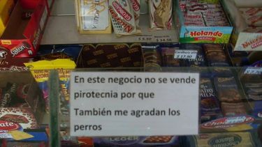 No se pueden tirar petardos en Rivadavia