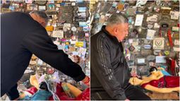 Chiqui Tapia visitó la Difunta Correa y pidió un deseo: Que este año... Chiqui Tapia visitó la Difunta Correa y pidió un deseo: Que este año...