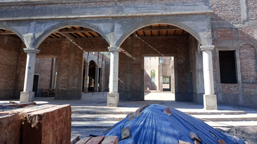 La obra de la nueva parroquia de San Expedito en Bermejo se retomará en las próximas semanas.