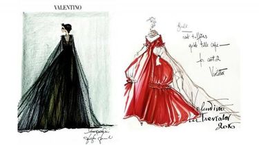 Valentino se lució para la ópera La Traviata