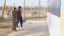 Trágico incendio en Rivadavia: los compañeros de escuela de una víctima le dedicaron un mural