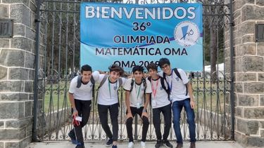 Estudiantes sanjuaninos participan del certamen más importante de matemática del país