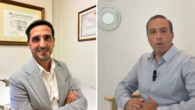 Alfredo Nardi (izquierda) y Roberto Juárez.